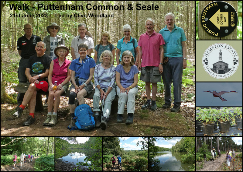 Walk - Puttenham Common & Seale - 21st June 2023